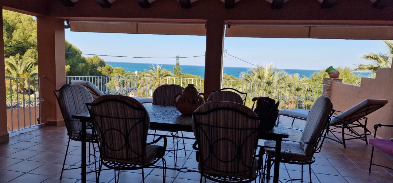 Villa En Denia Con Vistas Al Mediterraneo 外观 照片
